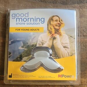 Good Morning Snore Solution for Young Adults - White